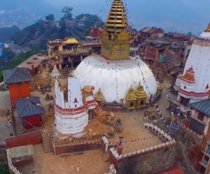 甚大な被害を出したネパール大地震