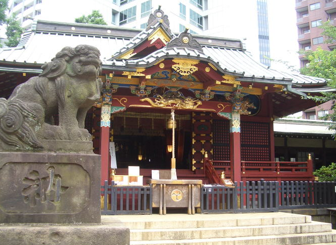 金運アップの神社、渋谷の「金王八幡宮」