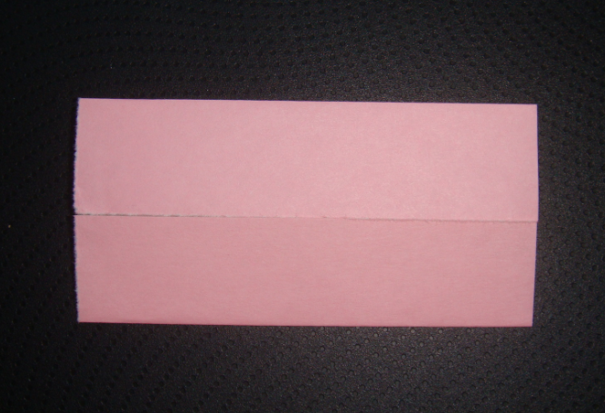 キティちゃん折り紙、リボンの折り方－２