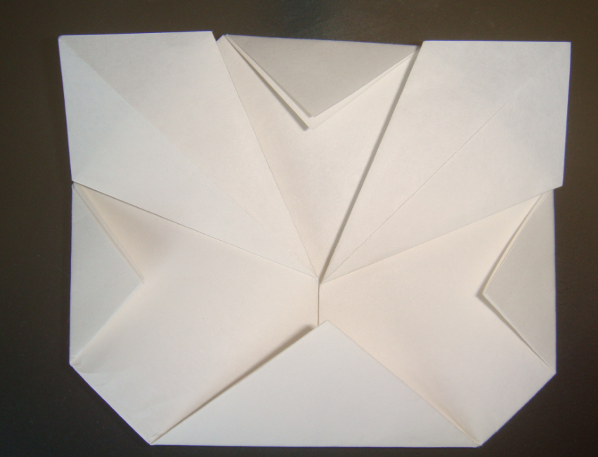 キティちゃん折り紙の折り方－８