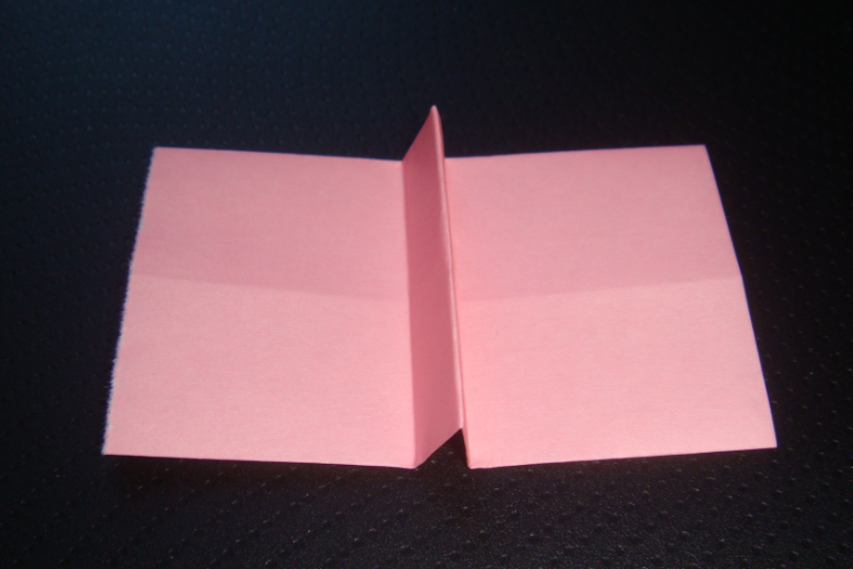 キティちゃん折り紙リボンの折り方－５